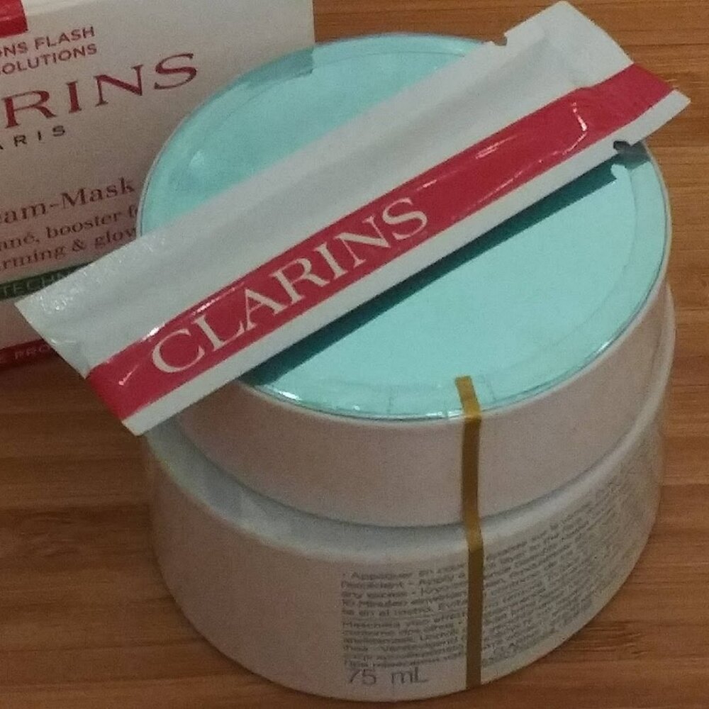 CLARINS Paris. Cryo-Flash Cream-Mask. Cryo-Starter Technology